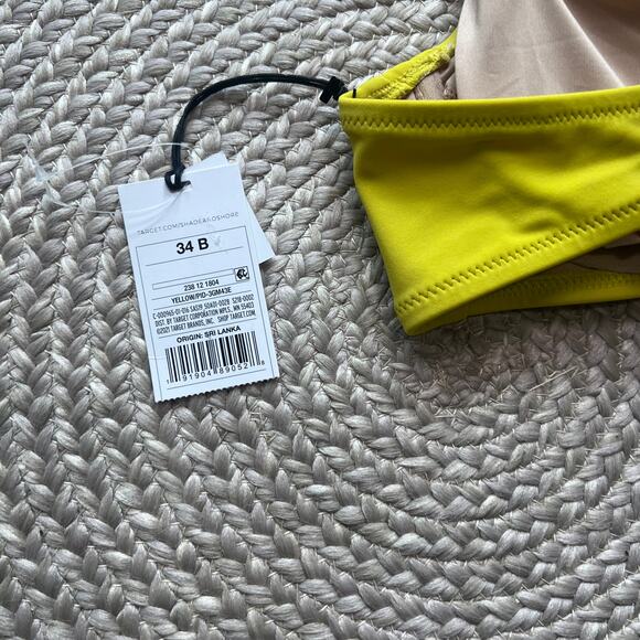 Shade & Shire wired bikini top Sz 34B - Picture 3 of 5